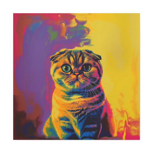 Scottish Fold - Canvas