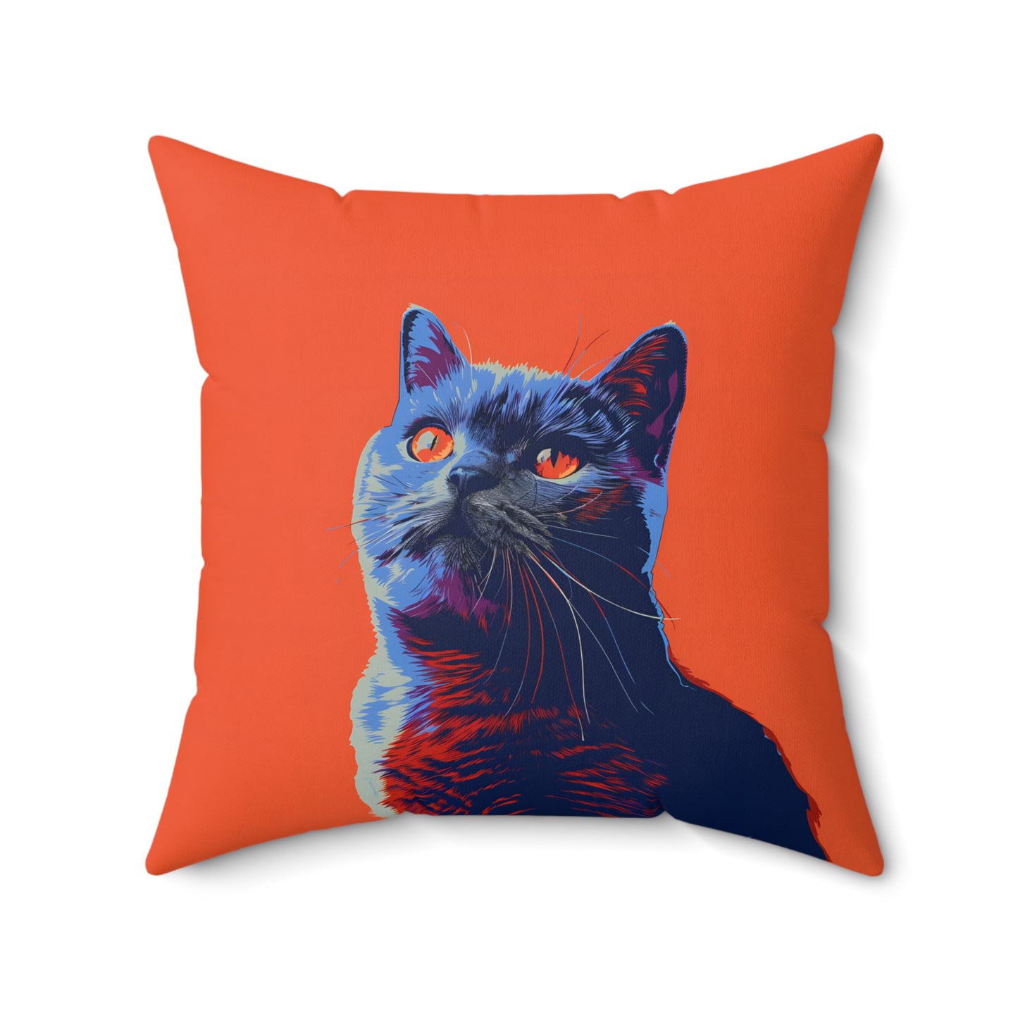 British Shorthair Throw Pillow