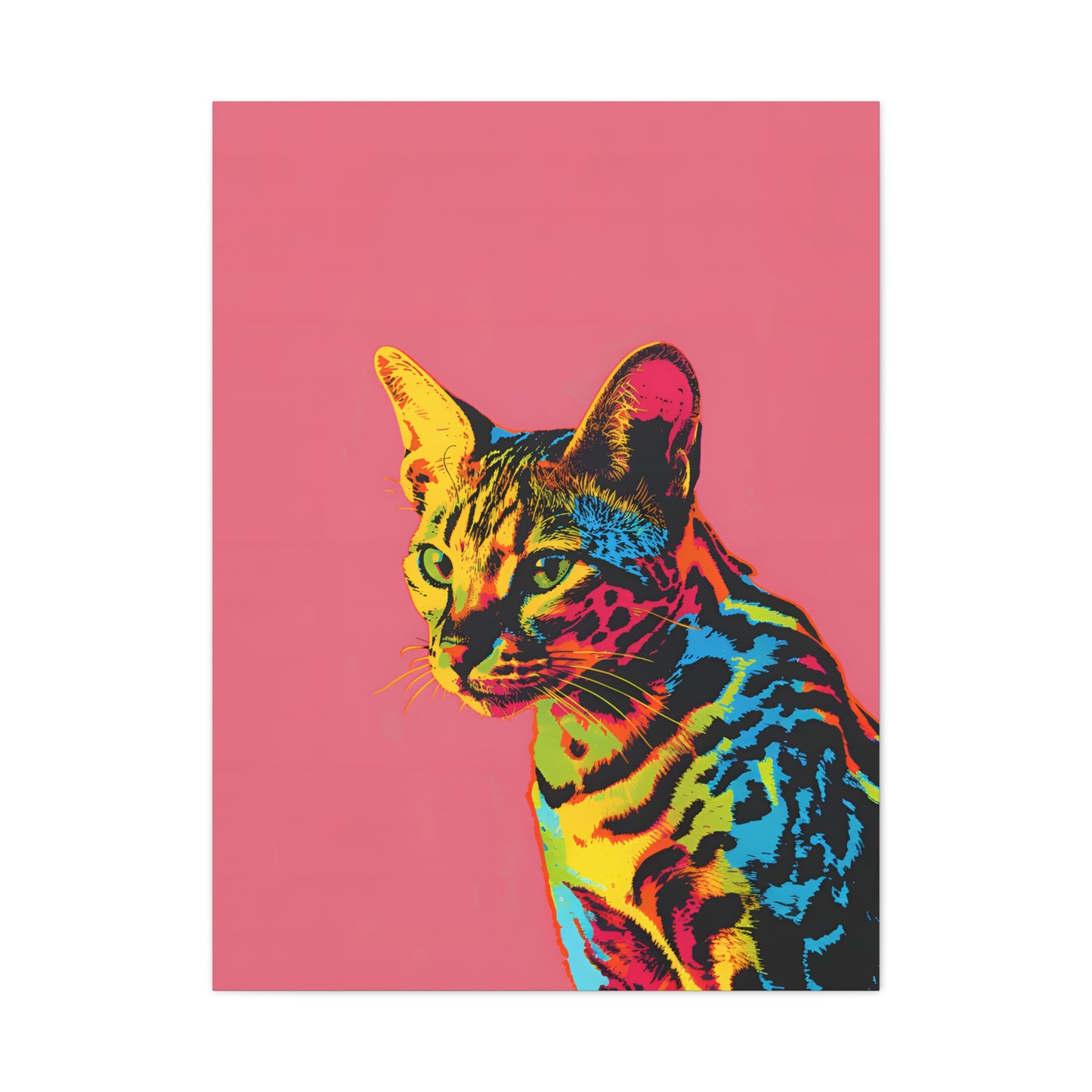 Savannah Cat - Canvas