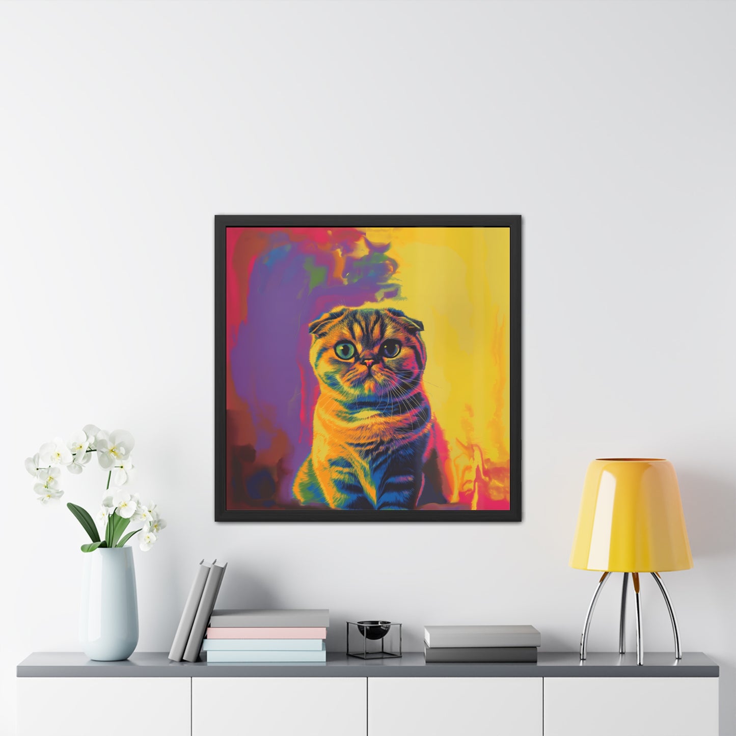 Scottish Fold - Framed