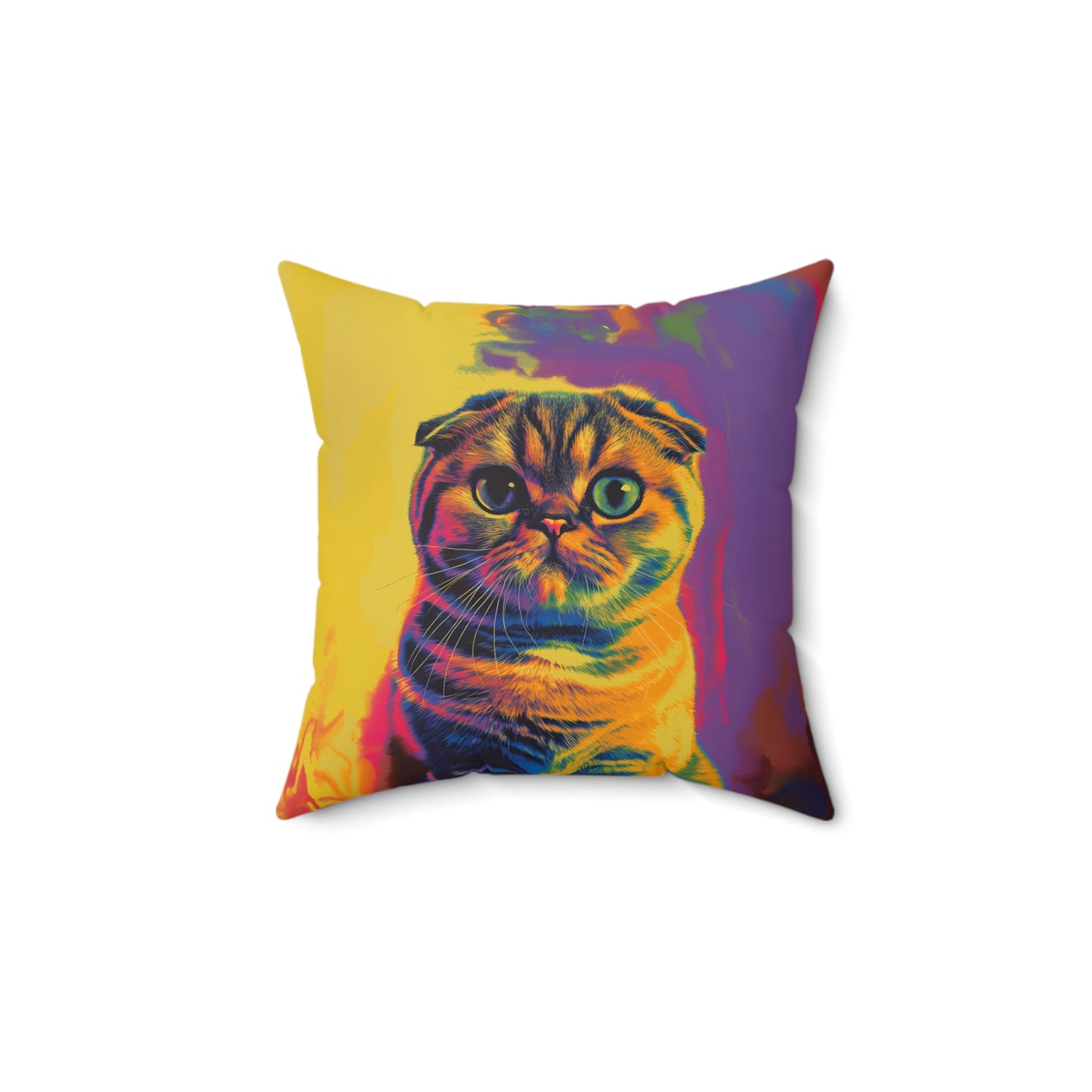 Scottish Fold Throw Pillow