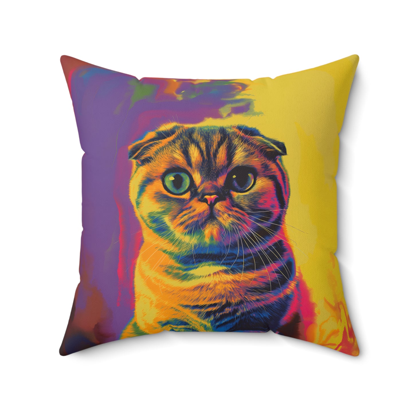 Scottish Fold Throw Pillow