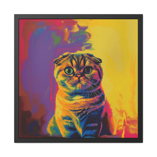 Scottish Fold - Framed