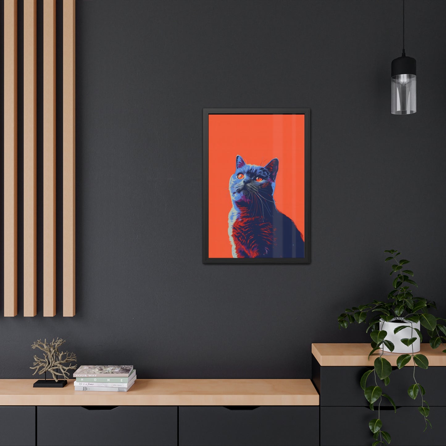 British Shorthair - Framed