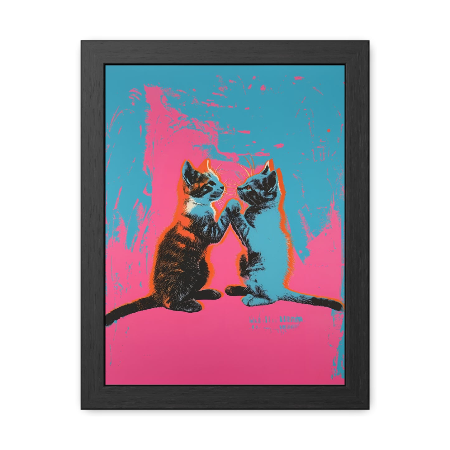 Curiosity Killed The Cat - Framed