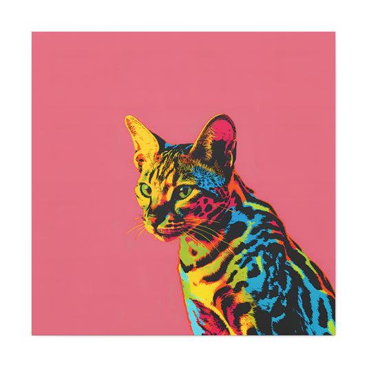 Savannah Cat - Canvas