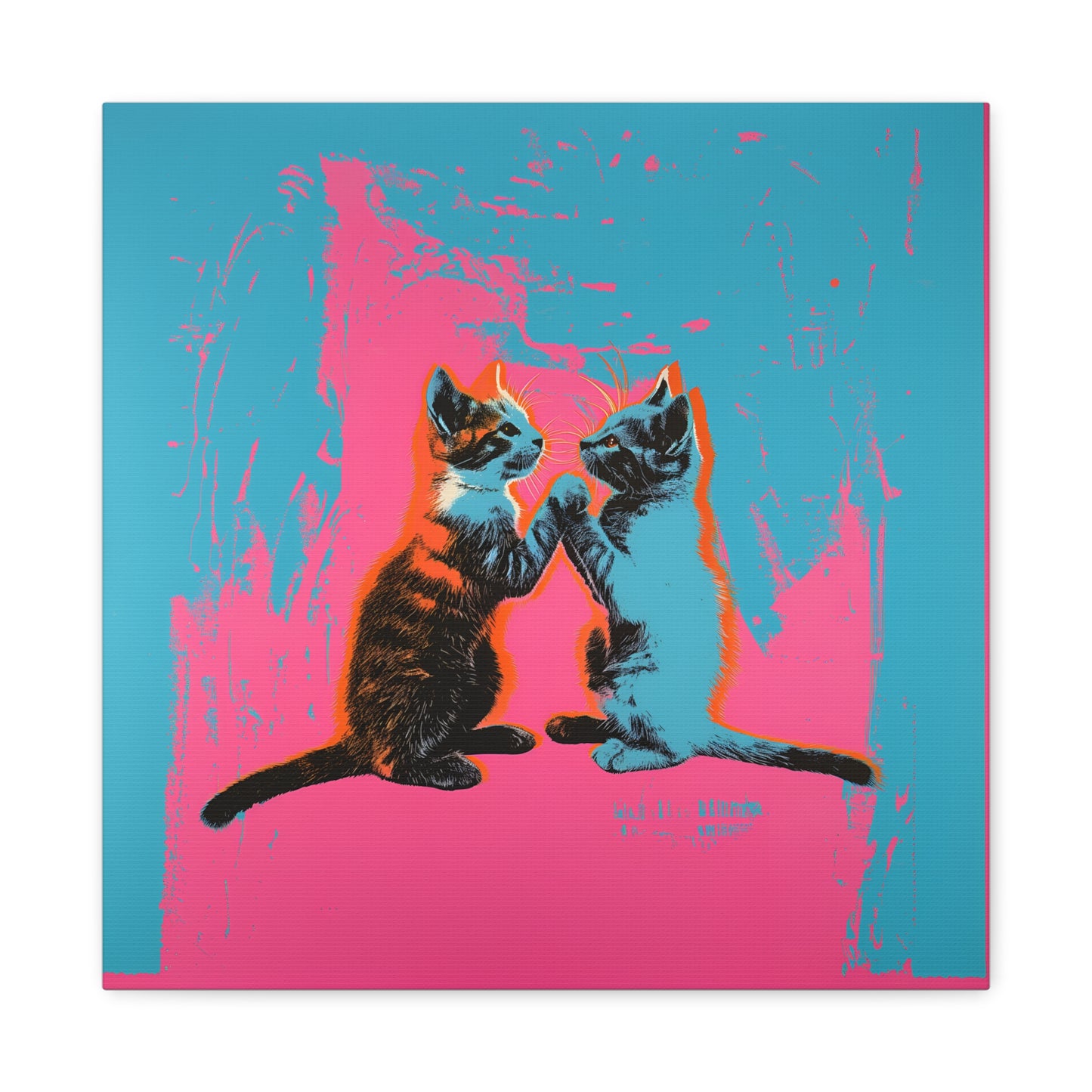 Curiosity Killed The Cat - Canvas