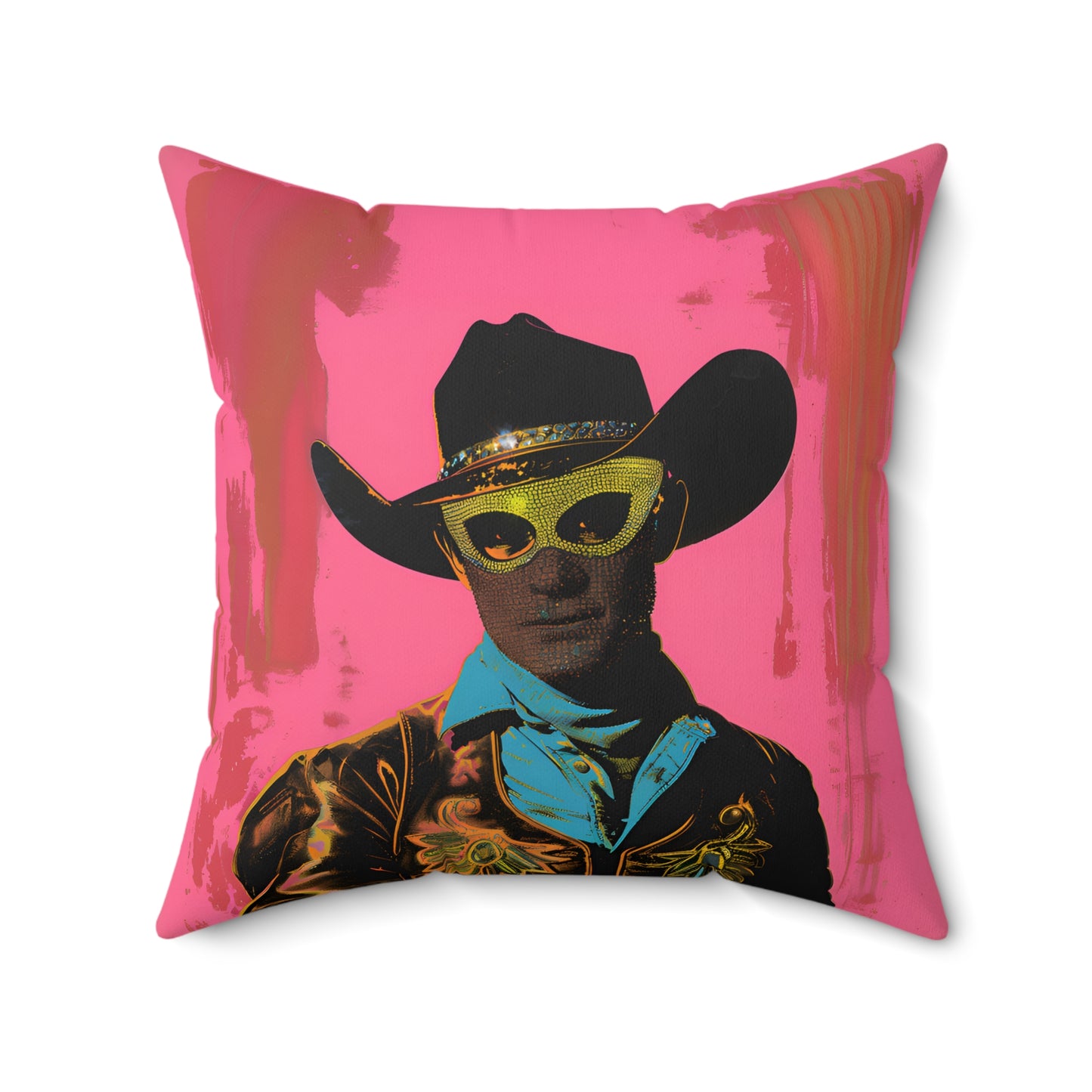 Rhinestone Cowboy Throw Pillow