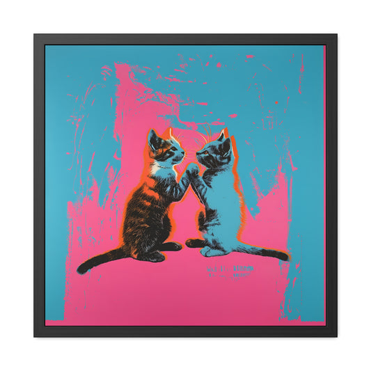 Curiosity Killed The Cat - Framed