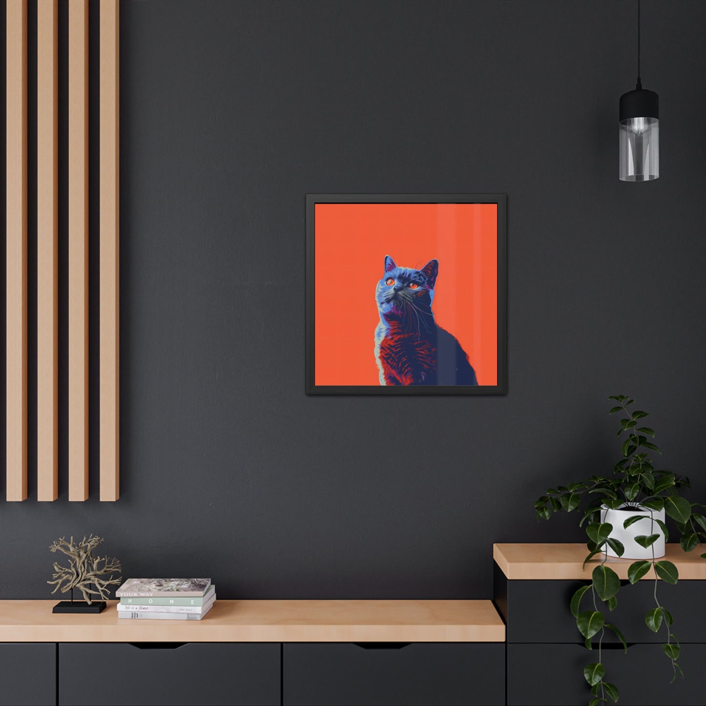 British Shorthair - Framed