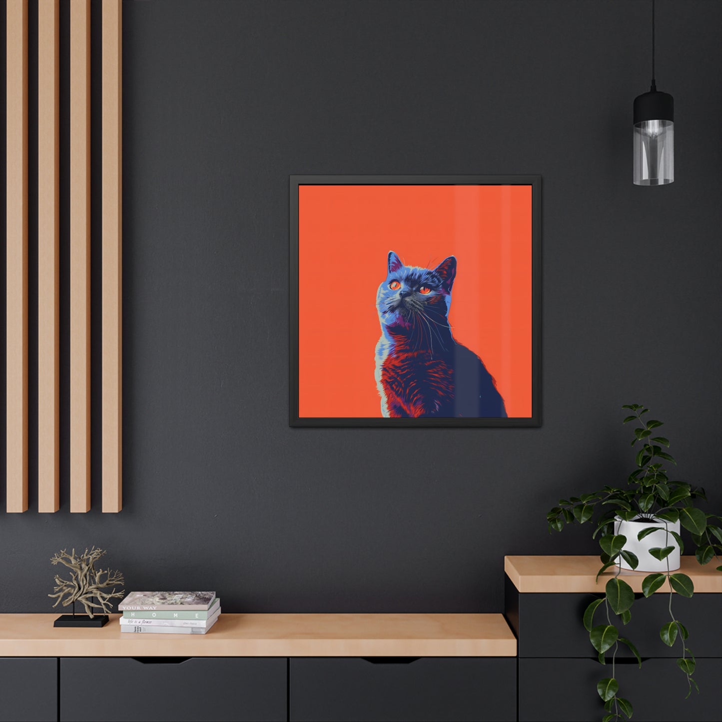 British Shorthair - Framed