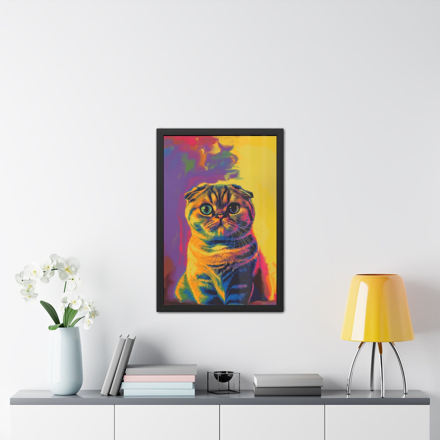 Scottish Fold - Framed