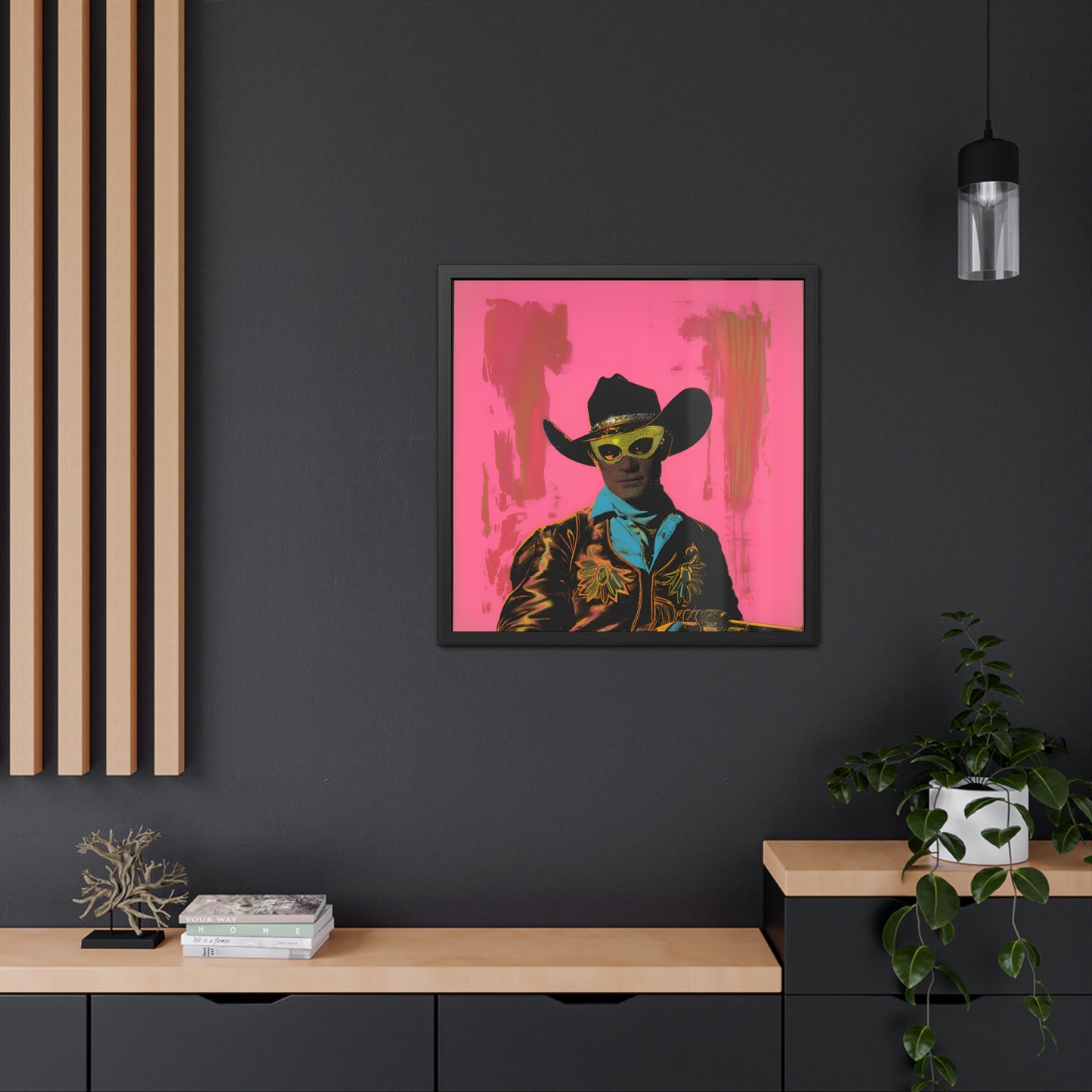 Rhinestone Cowboy - Framed