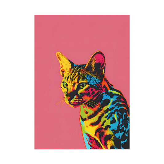 Savannah Cat - Poster